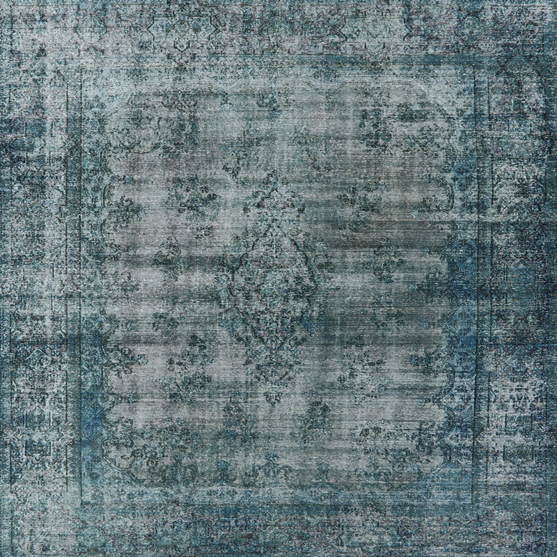 Howerton Oriental Indoor Rug, Square 8'