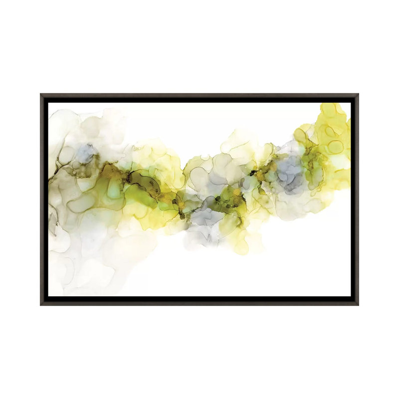 Émergence de brume II par Jennifer Goldberger - reproduction, Toile encadrée de bois rustique foncé