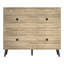 Armoire à chaussures avec tiroir Farmhouse, rangement pour chaussures en bois pour 20 paires dans le vestibule, rangement caché-360203087
