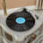 Gray+Gold Free Form Solid Wood+Steel Media Players