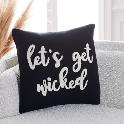 Camorra Cotton Throw Pillow