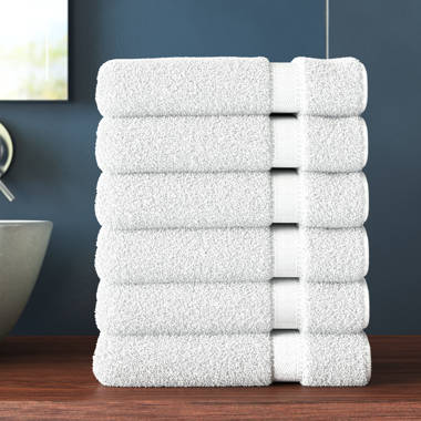 Logan White Bath Towel