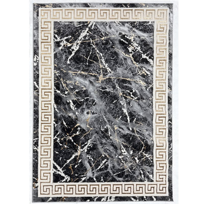 Tapis moderne abstrait abstrait Tabernash