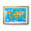 Carte du monde - impression encadrée-366616714-366616706