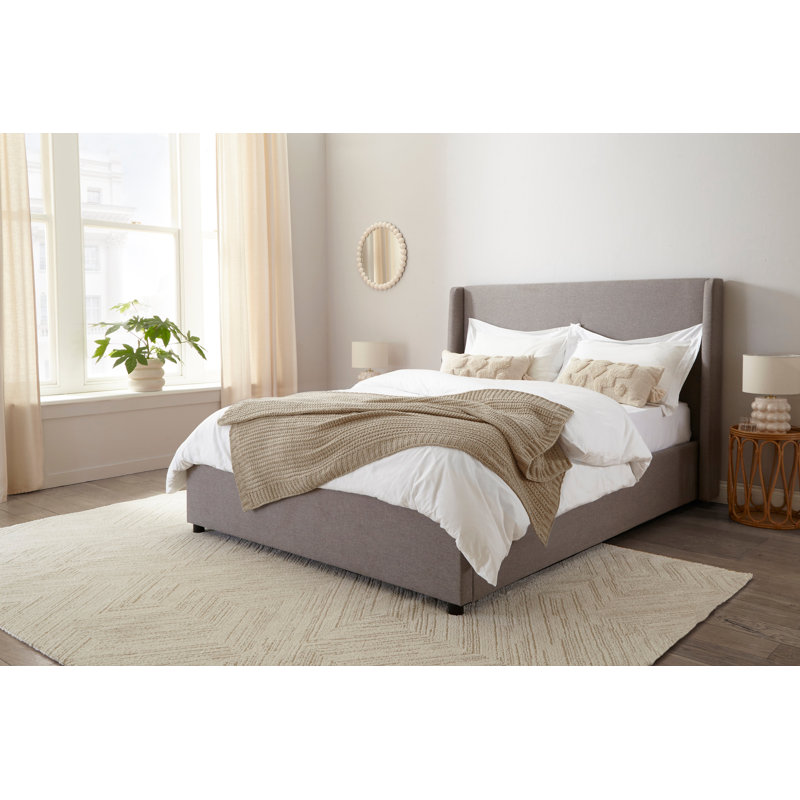 Upholstered Ottoman Bed, Kingsize (5')