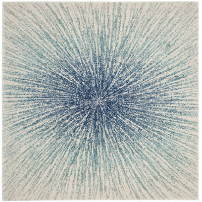 Manassas Abstract Cotton Hand Woven Area Rug