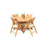 Surfliner Outdoor Teak Dining Set-1569979920
