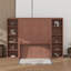 Grand lit escamotable avec bureau et bibliothèque-1205060269
