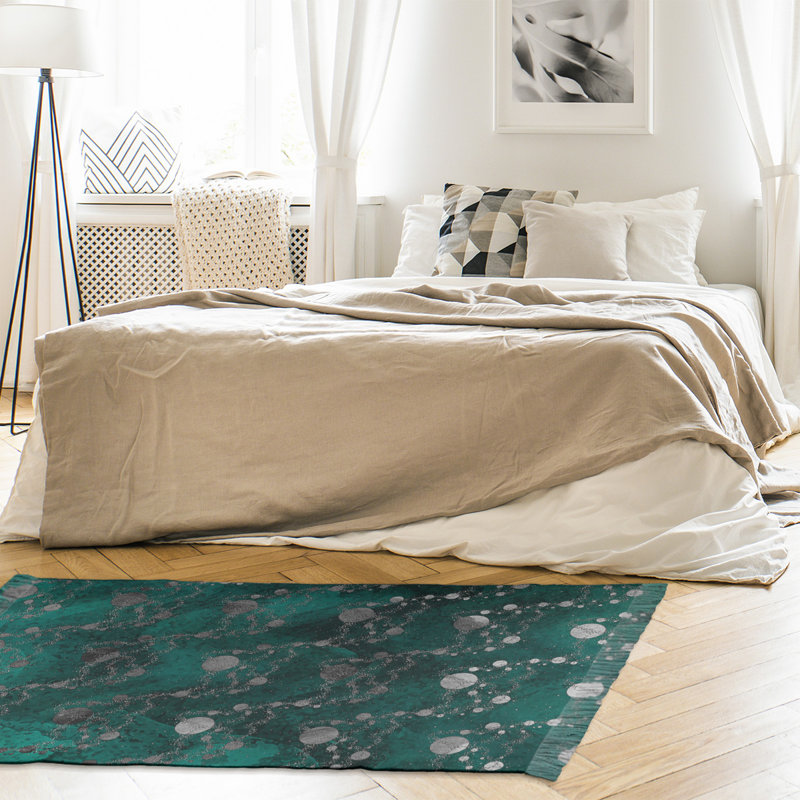 Tapis vert à motif de planètes et d'étoiles Mcguigan, Oui