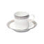 Plumes Porcelain Espresso Cup-50891017-50896846