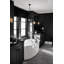 Black Matte Peel And Stick Wallpaper Roll - 16" X 393.7" Removable Waterproof Vinyl For Decor Upgrade