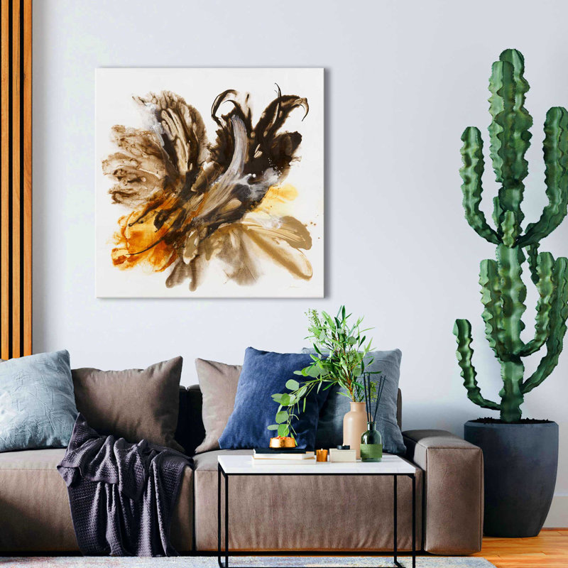 «Time to Shine» par Mark Lawrence, peinture sur toile à cadre flottant, Toile tendue, H 18 po x l 18 po x P 1 po