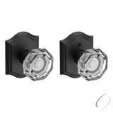 Crystal Door Knob with Baldwin Reserve Rosette