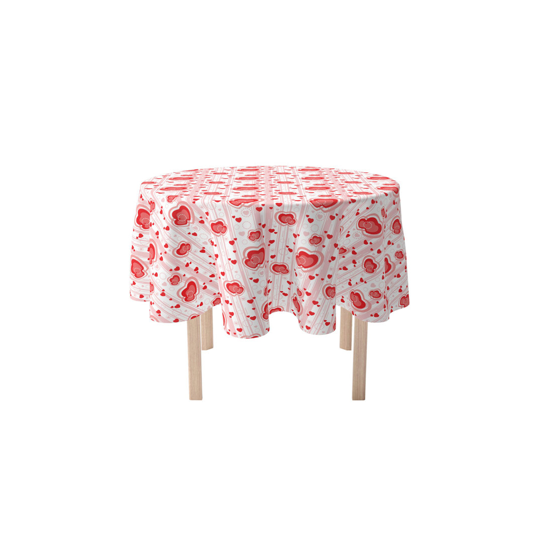 Felipes Stripes Round Tablecloth Winston Porter 