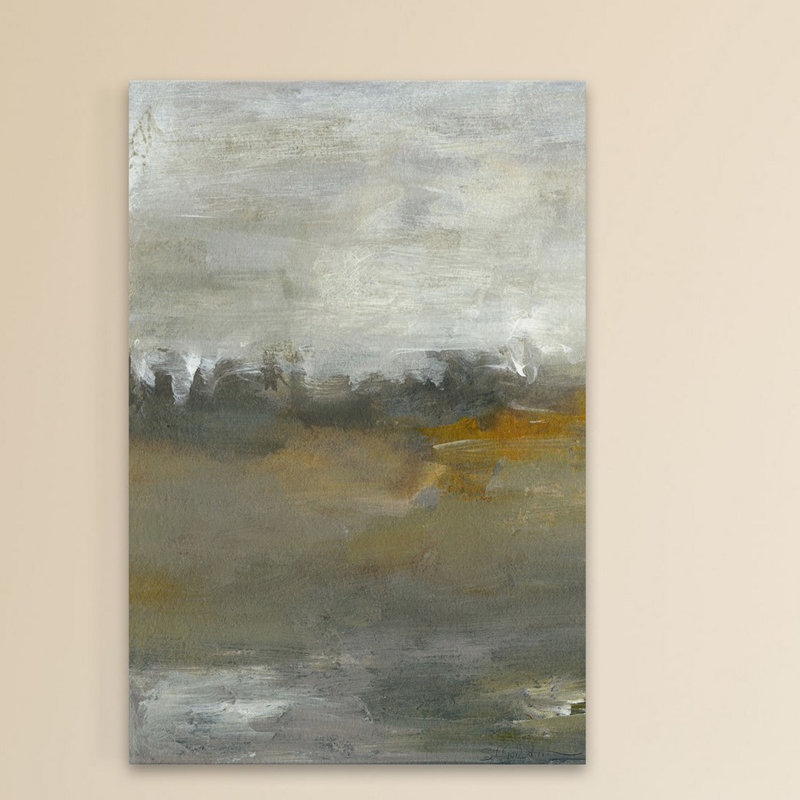 « early brume i », reproduction sur toile tendue, H 24 po x l 16 po x P 1,5 po