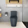 KDK HOME Tornado Toilet with Dual Flush 1.1/1.6 GPF Siphon Jet Comfort Height 16.5"