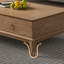 Table basse en bois de frêne massif