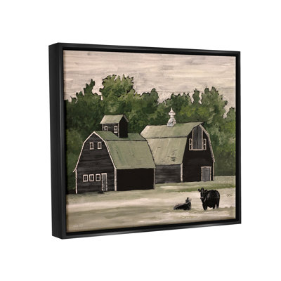 " Stable Barn Country Rural Cattle " by Cindy Jacobs
