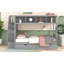 Lit superposé avec tablettes, escalier de rangement et 2 tiroirs-720009287