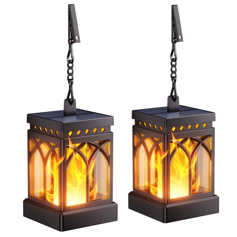 Solar Lanterns Outdoor Waterproof, Two Modes Hanging Solar Lantern Lights For Outside, Auto On/off Lanterns Decorative Outdoor For Garden Table Yard Path Tree Patio