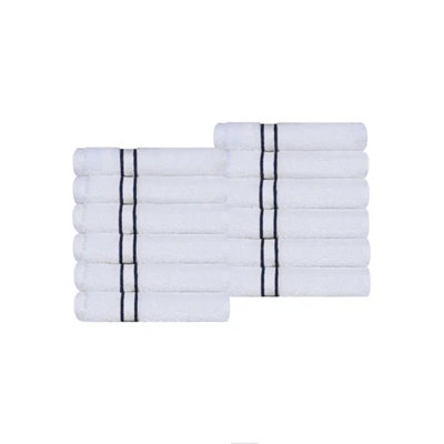 Hotel Turkish Cotton 12-Piece Face Towel Set, Ultra-Plush & Luxury Weight