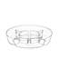 Serve Divided Serving Dish