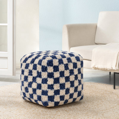 Marta Upholstered Pouf Ottoman by Hokku Designs