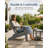 Foldable Adirondack Chair with Cup Holder, Weather-Resistant Wood-Look Outdoor Lounge Chair for Patio, Porch, Deck and Lawn, Gray-476922480