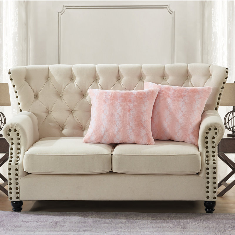 Housse de coussin Ballys, Orange brûlé, 20 po x 20 po