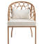 Pebble Upholstered Arm Chair-1665372478