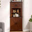 Grande armoire de coin 67,7 po Farmhouse-1733482458
