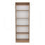 Ensemble de bibliothèque 3 pièces H 71,1 "avec armoire de rangement, bibliothèque haute avec tablettes ouvertes et porte-2103814