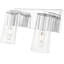 Meuble-lavabo 2 lumières Esma-100157162