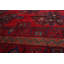 Tapis unique en laine noué à la main rouge Rizbaft 6 pi 7 po x 9 pi 7 po Pinckard