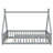 Tent-Shaped Teepee Bed With Safety Rails-156248338