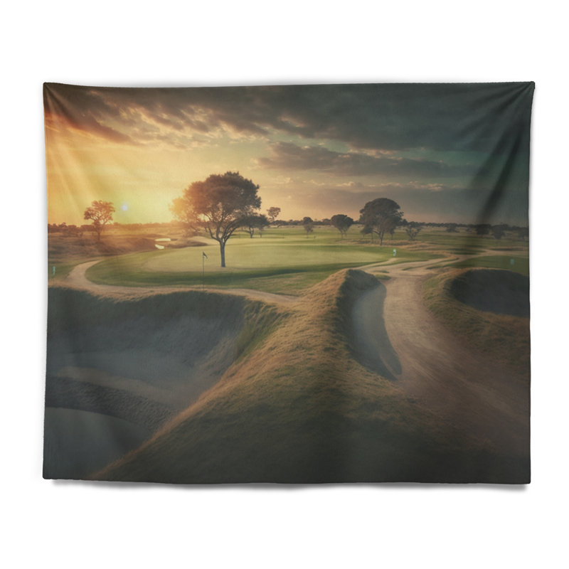 Polyester Tapestry, 32" H x 39" W