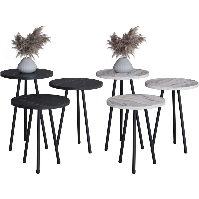 Casnovia End Table, White