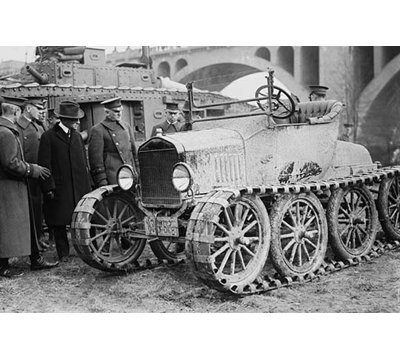 " Track Driven Military Vehicle Manufactured "