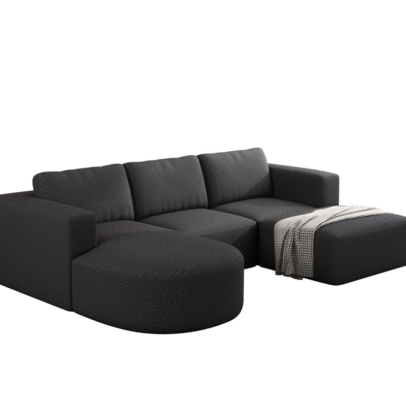 Canapé modulaire en U modulaire - à endommager, confortable 102,33 * 71,93, économique, spacieux