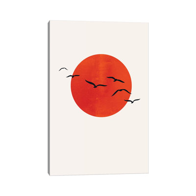 «A Sunny Day» par Kubistika, impression sur toile tendue