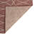 Rust Red Gitter Indoor/Outdoor Trellis Rug-1685476891
