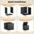 2 Packs 31 Gallon Deck Box, Outdoor Resin Storage Cabinet-123497201