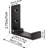 Folding Coat Wall Mounted Robe Hook