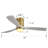 52'' Modern Ceiling Fan with LED Light and Remote Control
