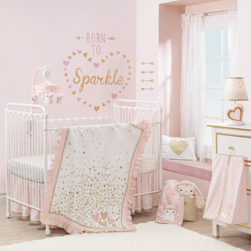 Drap-housse pour lit de bébé Confetti