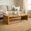 Table basse en bois avec tablette ouverte Keli Walpole-2101486022
