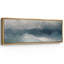 «Moody Blue Nautical Ocean Waves Coastal Extra Large», reproduction d'art sur toile encadrée-111696286-106766803