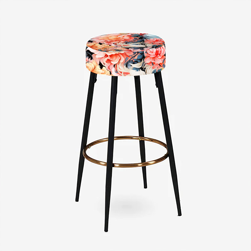 Ensemble de 2 tabourets de bar Pink Rebel Soul