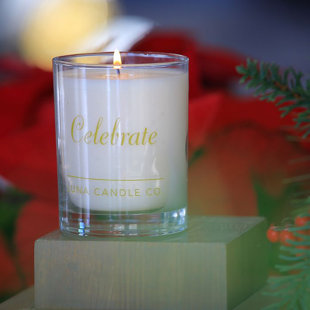 Luxurious Vanilla Scented Jar Candle