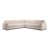 Nevis Ivory Polyester Blend